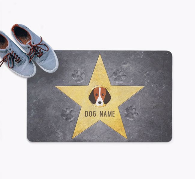 Star of Fame: Personalised {breedFullName} Doormat